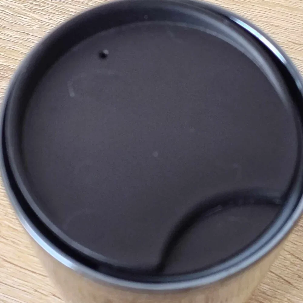 Starbucks 2019 Black Mirrored Ceramic Travel Tumbler 12oz - Picture 4 of 6